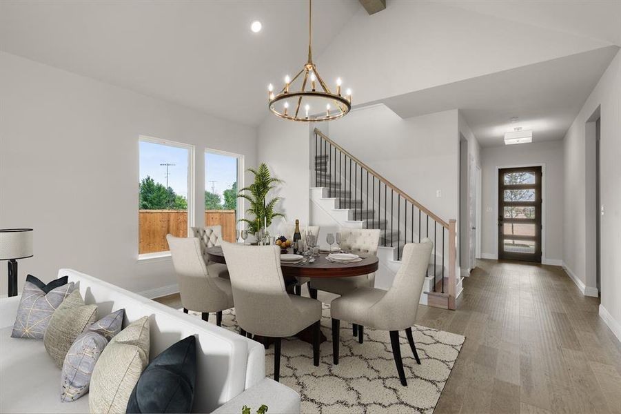 2300 Knapp Trail - Dining Virtually Staged