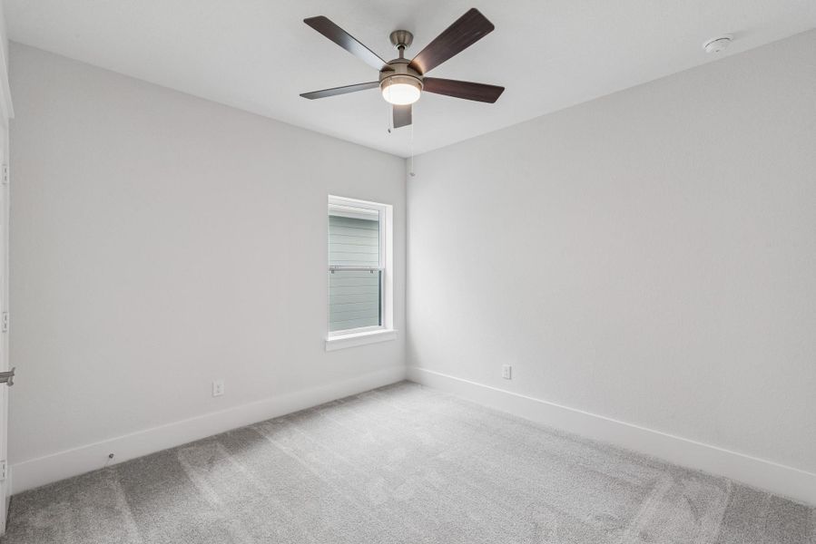 Spacious, unfurnished interior of a new home in Easthaven at Bridgeland Central - Vision Collection, Cypress (Image 33). Spacious, unfurnished interior of a new home in Easthaven at Bridgeland Central - Vision Collection, Cypress (Image 33).