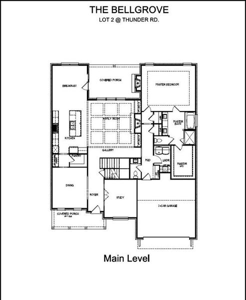 2D floor plan layout of this home in , Buford, GA (Image 7).