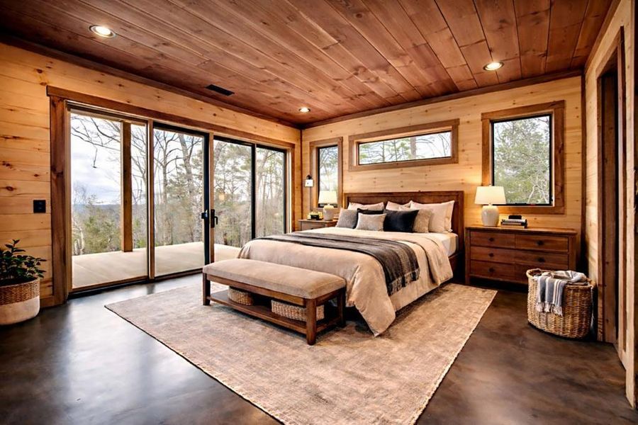 Furnished interior view inside a new home in , Blue Ridge (Image 30). Furnished interior view inside a new home in , Blue Ridge (Image 30).