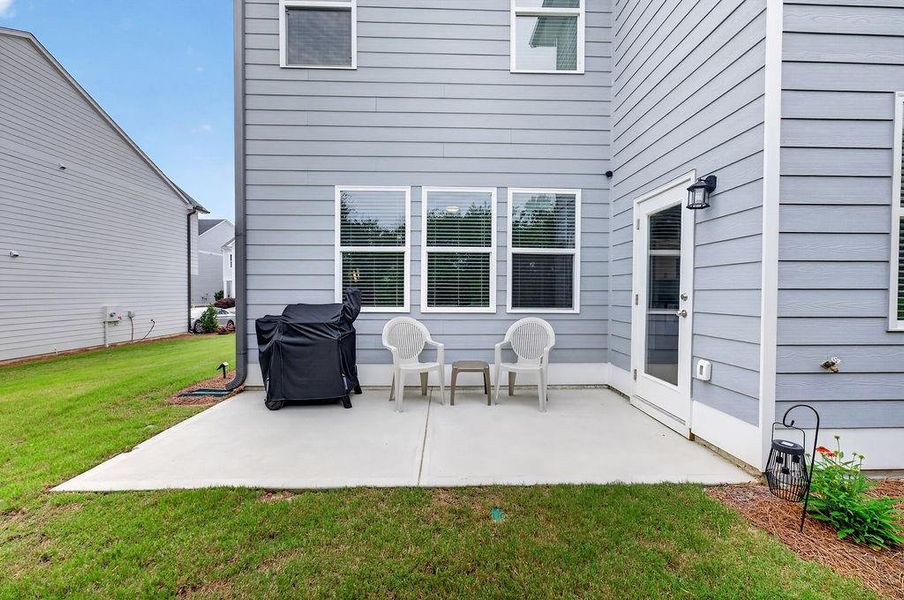 Exterior details and patio area of a home in , Calhoun (Image 36). Exterior details and patio area of a home in , Calhoun (Image 36).