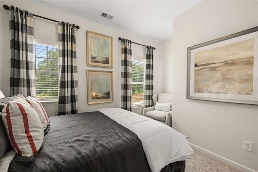Furnished interior view inside a new home in Jameson Towns, Villa Rica (Image 28).