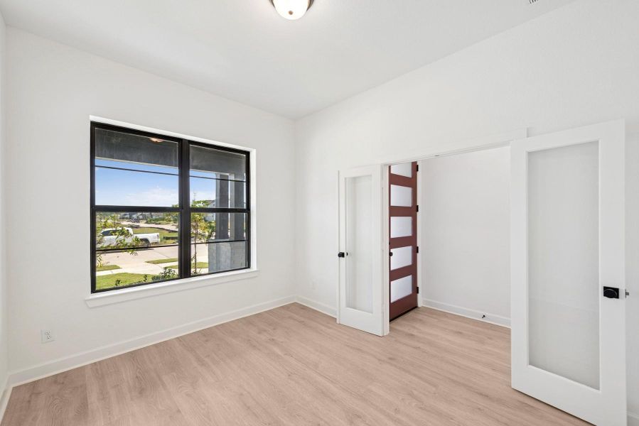 Spacious, unfurnished interior of a new home in Pomona 45' Homesites, Manvel (Image 14). Spacious, unfurnished interior of a new home in Pomona 45' Homesites, Manvel (Image 14).