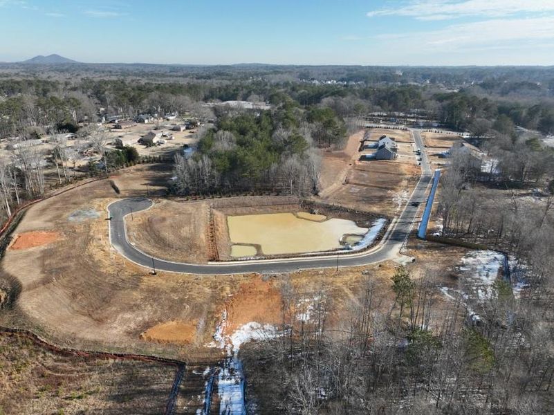 Site preparation for new homesites in Oak Valley Estates, Marietta (Image 74).