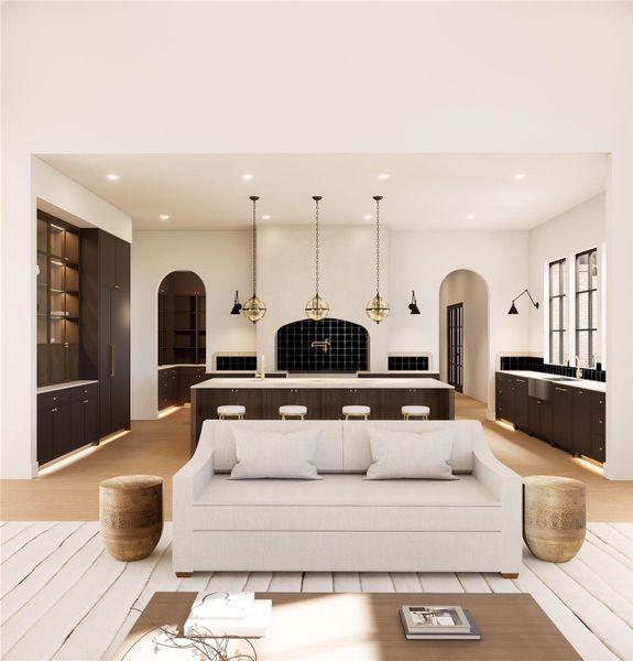 Furnished interior view inside a new home in , Montgomery (Image 6).