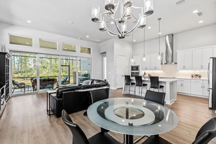 Furnished interior view inside a new home in Woodhaven, Port Orange (Image 14). Furnished interior view inside a new home in Woodhaven, Port Orange (Image 14).