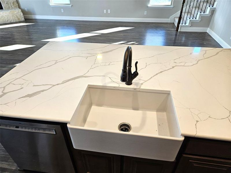 Close-up of interior finishes inside a home in , Van Alstyne (Image 12).