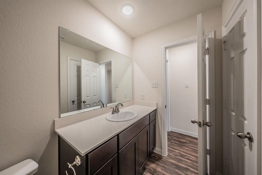 Furnished interior view inside a new home in Craftsman’s Corner, Cleburne (Image 13).