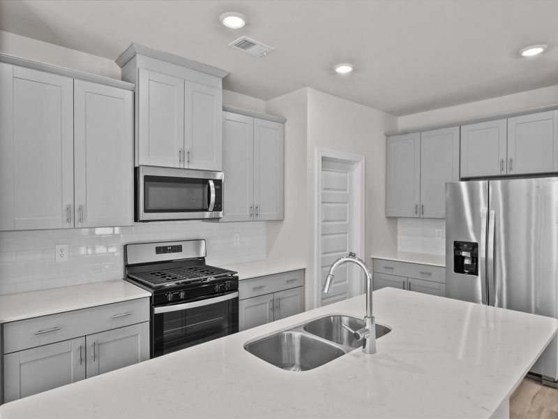 Furnished interior view inside a new home in Vickery Station, Woodruff (Image 4). Furnished interior view inside a new home in Vickery Station, Woodruff (Image 4).