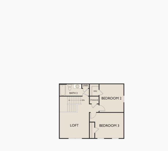 2D floor plan layout of this home in Brookshire at Legacy Hills, Celina, TX (Image 4). 2D floor plan layout of this home in Brookshire at Legacy Hills, Celina, TX (Image 4).