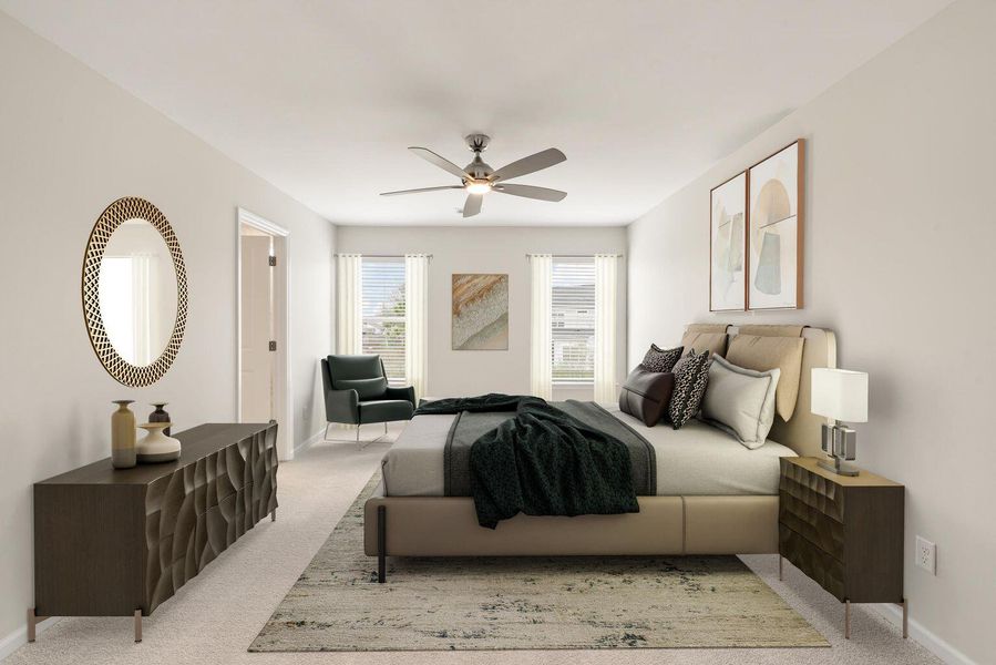 Furnished interior view inside a new home in , Goose Creek (Image 1). Furnished interior view inside a new home in , Goose Creek (Image 1).