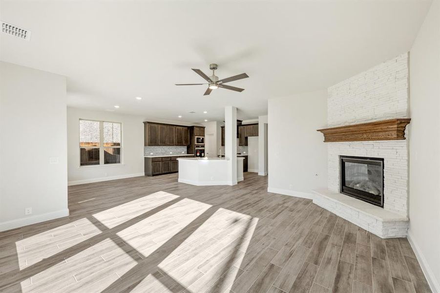 Spacious, unfurnished interior of a new home in Homestead at Daniel Farms, DeSoto (Image 38).