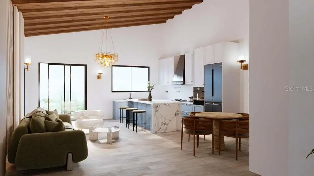 Furnished interior view inside a new home in , Ocala (Image 3).