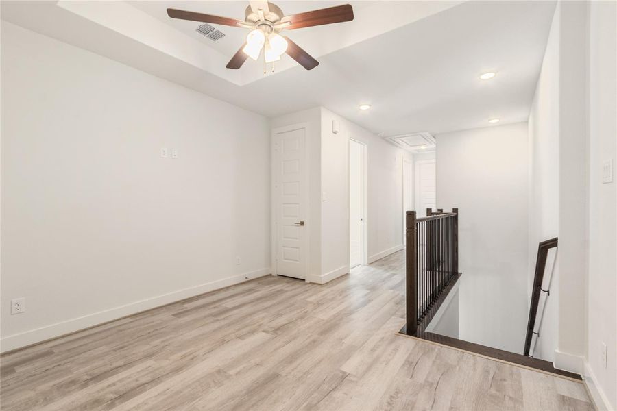 Spacious, unfurnished interior of a new home in Shady Acres, Houston (Image 17). Spacious, unfurnished interior of a new home in Shady Acres, Houston (Image 17).