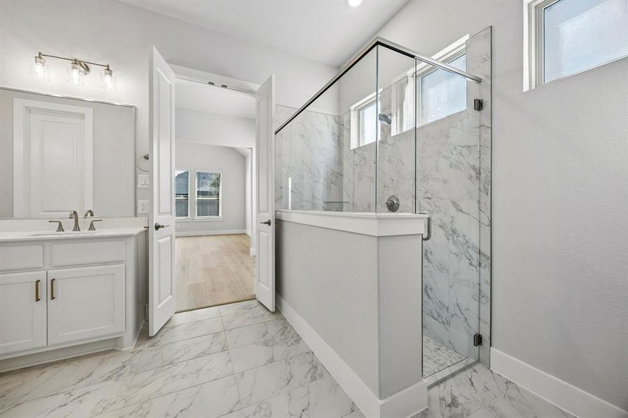 Furnished interior view inside a new home in , McKinney (Image 6).