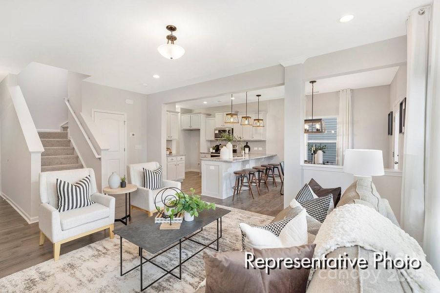 Furnished interior view inside a new home in Autumn Ridge, High Shoals (Image 15).