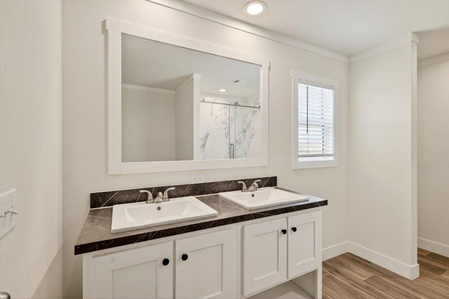 Furnished interior view inside a new home in , Brenham (Image 6).