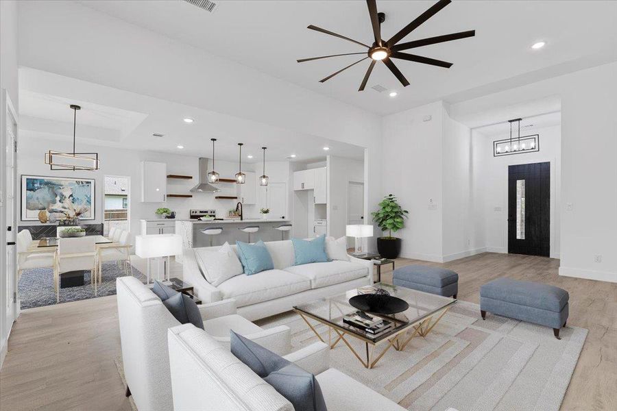 Living area - Virtual Staged Living area - Virtual Staged