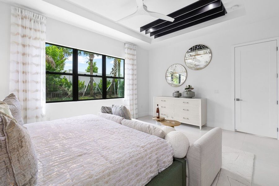 Furnished interior view inside a new home in Solana Bay at Avenir, Palm Beach Gardens (Image 8).
