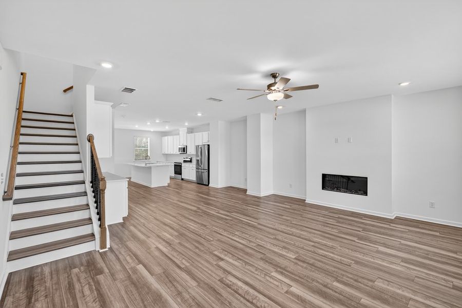 Spacious, unfurnished interior of a new home in Alder Creek, Cumming (Image 16).