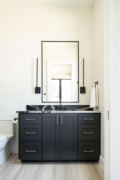 Furnished interior view inside a new home in , Blanco (Image 5).