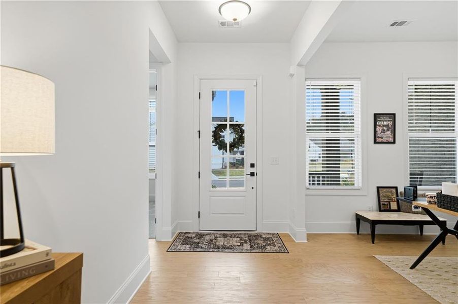 Furnished interior view inside a new home in , Cumming (Image 23). Furnished interior view inside a new home in , Cumming (Image 23).
