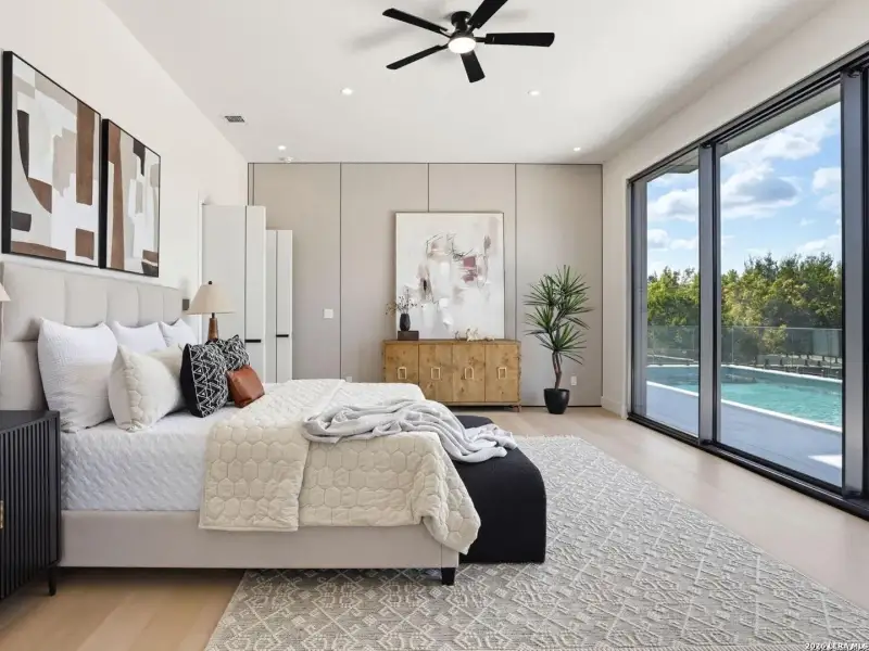 Furnished interior view inside a new home in , San Antonio (Image 18).