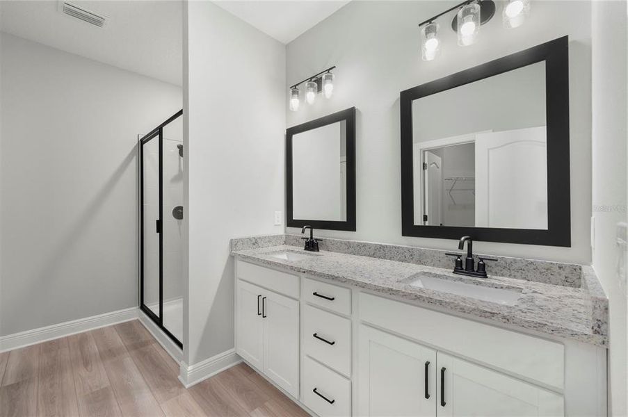 Furnished interior view inside a new home in Reunion Village, Kissimmee (Image 3). Furnished interior view inside a new home in Reunion Village, Kissimmee (Image 3).