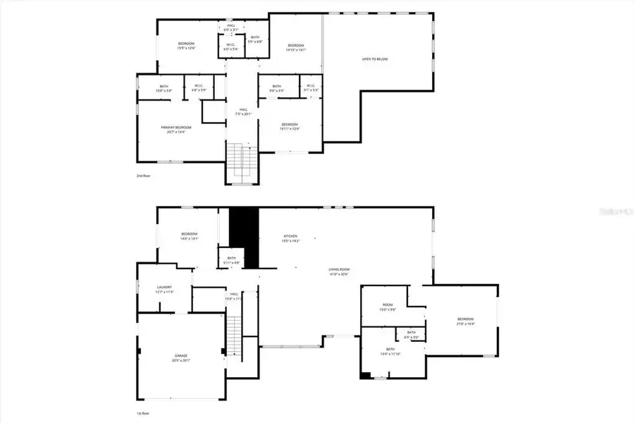 2D floor plan layout of this home in , Sarasota, FL (Image 5).