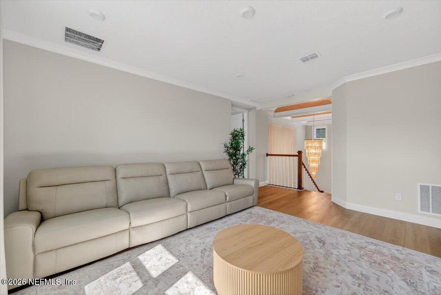 Furnished interior view inside a new home in , St. Johns (Image 52).