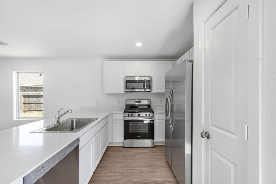 Furnished interior view inside a new home in Tavola, New Caney (Image 7).