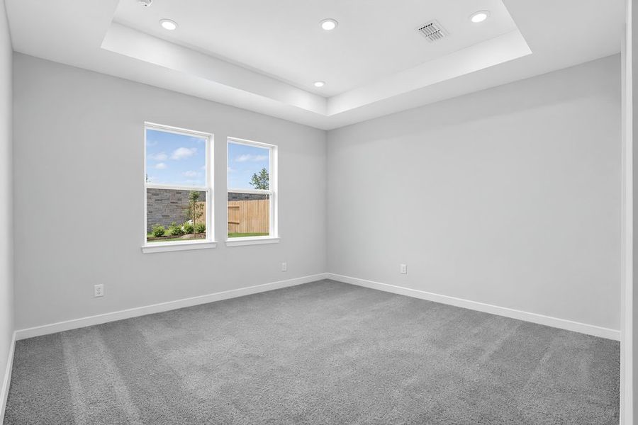 Spacious, unfurnished interior of a new home in Avalon at Cypress, Cypress (Image 12).