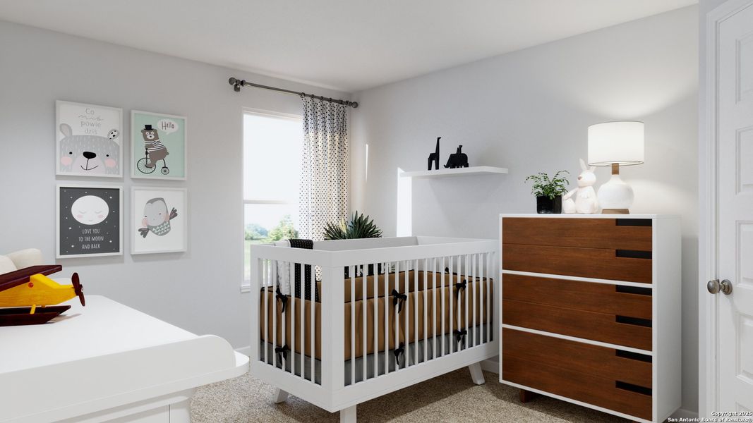 Furnished interior view inside a new home in Swenson Heights, Seguin (Image 6).