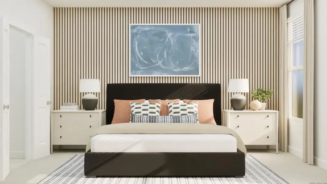 Furnished interior view inside a new home in Grace Valley, Cibolo (Image 14).