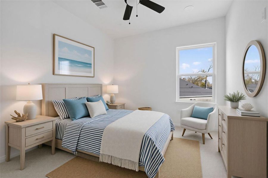 Furnished interior view inside a new home in , Houston (Image 19). Furnished interior view inside a new home in , Houston (Image 19).