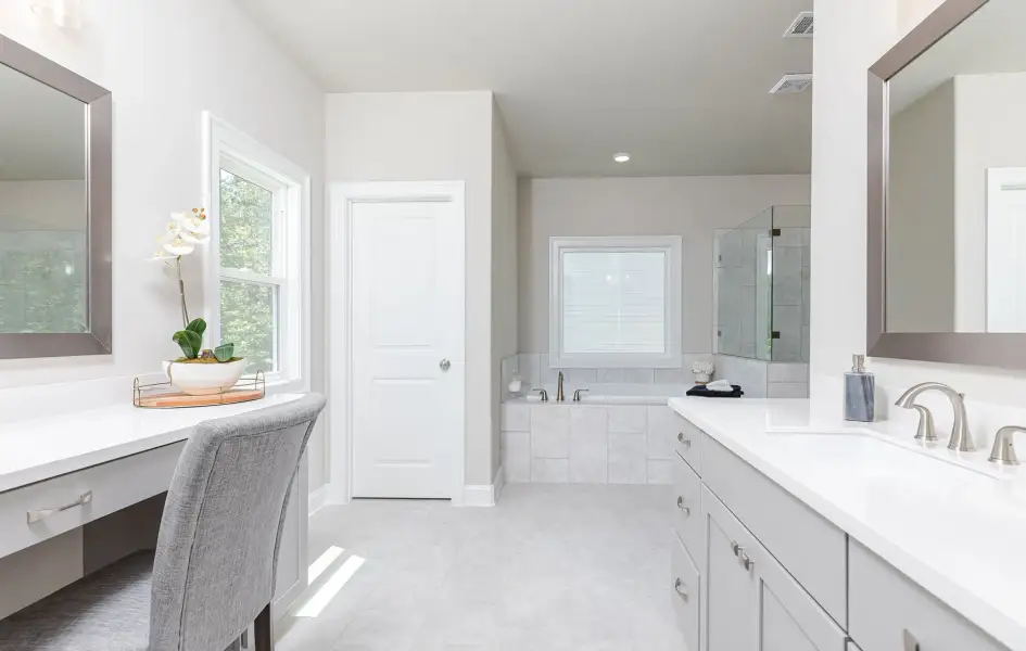 Mansfield Home Design Owner's Bath Mansfield Home Design Owner's Bath