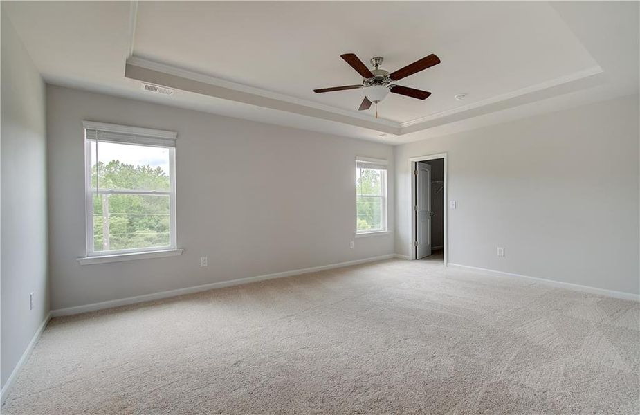 Spacious, unfurnished interior of a new home in Chapel Hill, Newnan (Image 21).