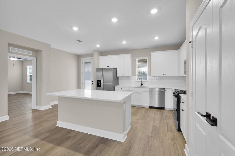 Furnished interior view inside a new home in , Jacksonville (Image 5).