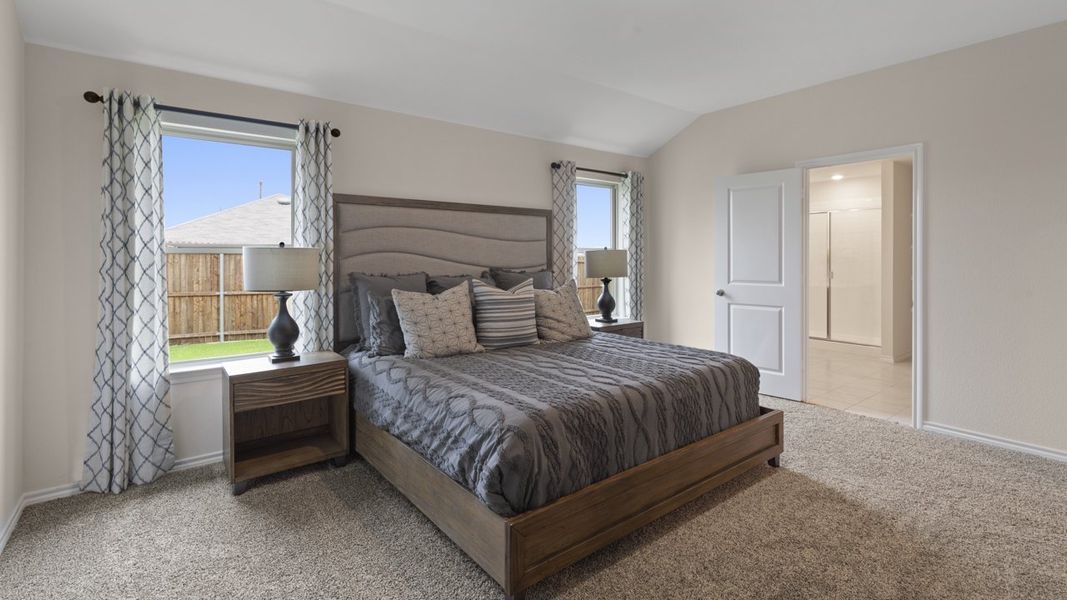 Furnished interior view inside a new home in The Reserve at Timber Creek, Lindale (Image 22).