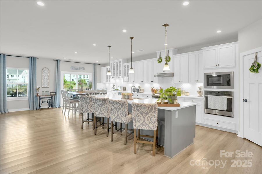 Furnished interior view inside a new home in Springshire Creek, Indian Trail (Image 9).