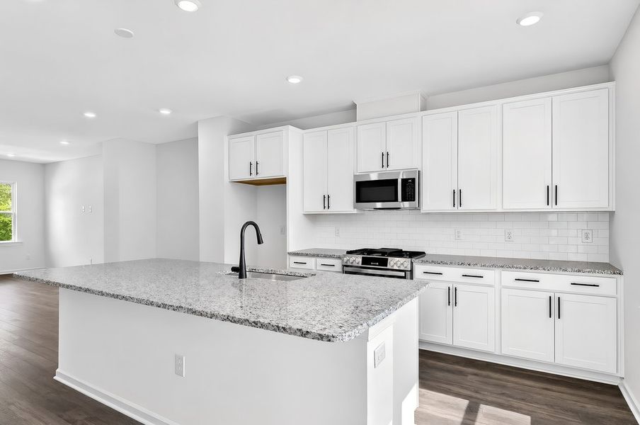 Furnished interior view inside a new home in Silverstone, Knightdale (Image 4).