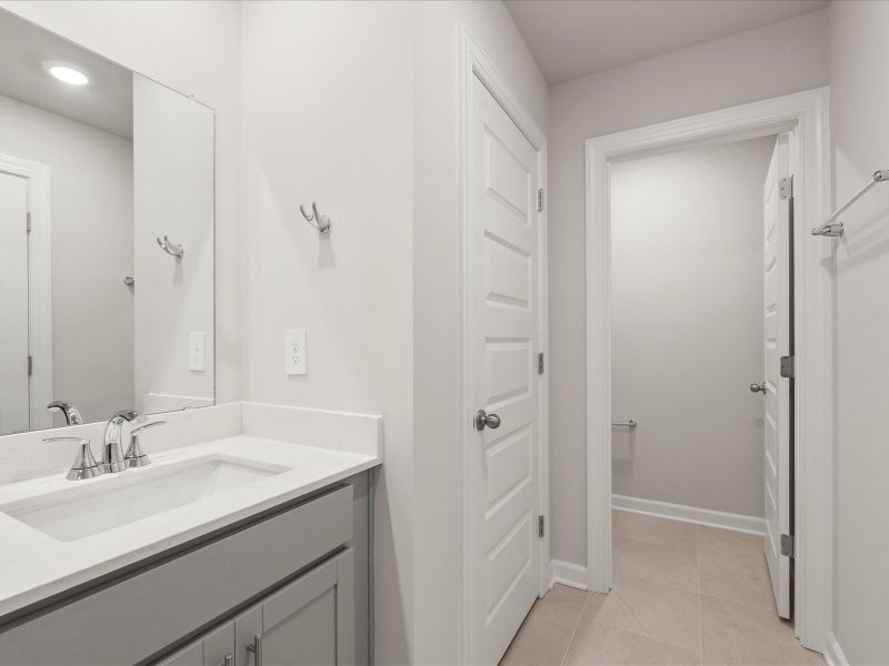 Furnished interior view inside a new home in Valentine Townes, Greer (Image 7).
