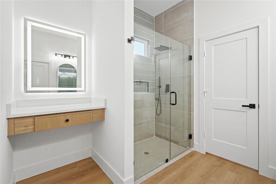 Furnished interior view inside a new home in , Dallas (Image 5).