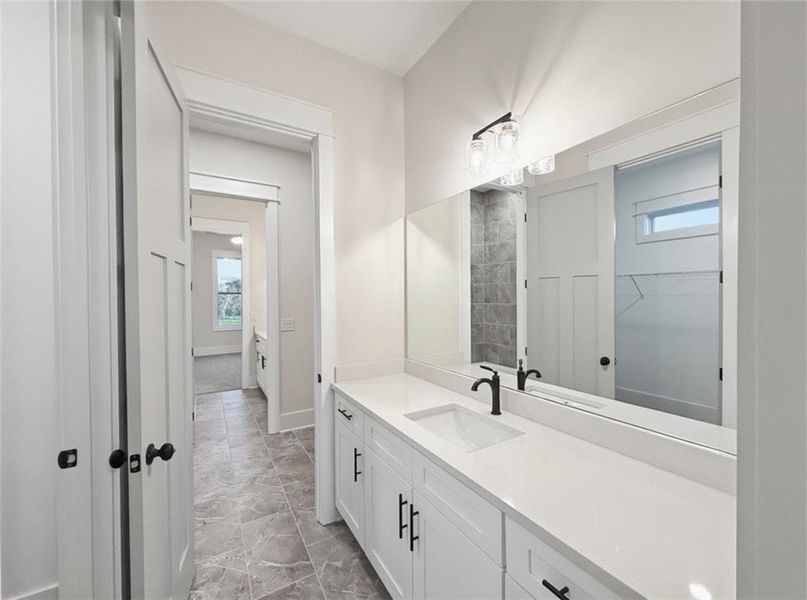 Furnished interior view inside a new home in , Rydal (Image 9).