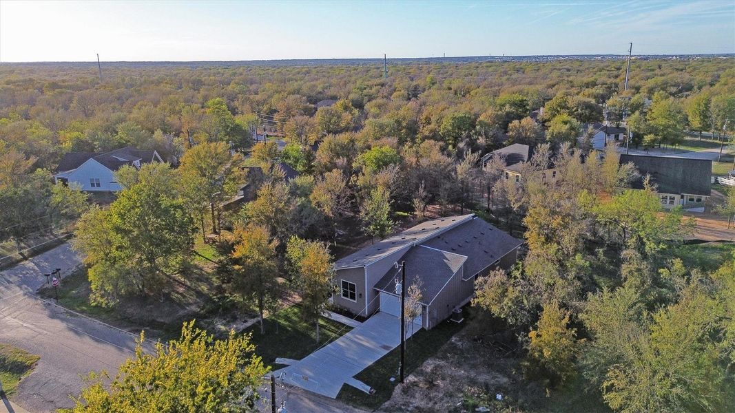 Exterior details and patio area of a home in , Bastrop (Image 23).