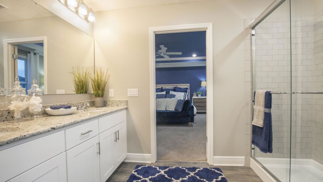 Representative furnished interior of a home built from the Carlisle by Maronda Homes in Malabar Springs, Palm Bay (Image 57).