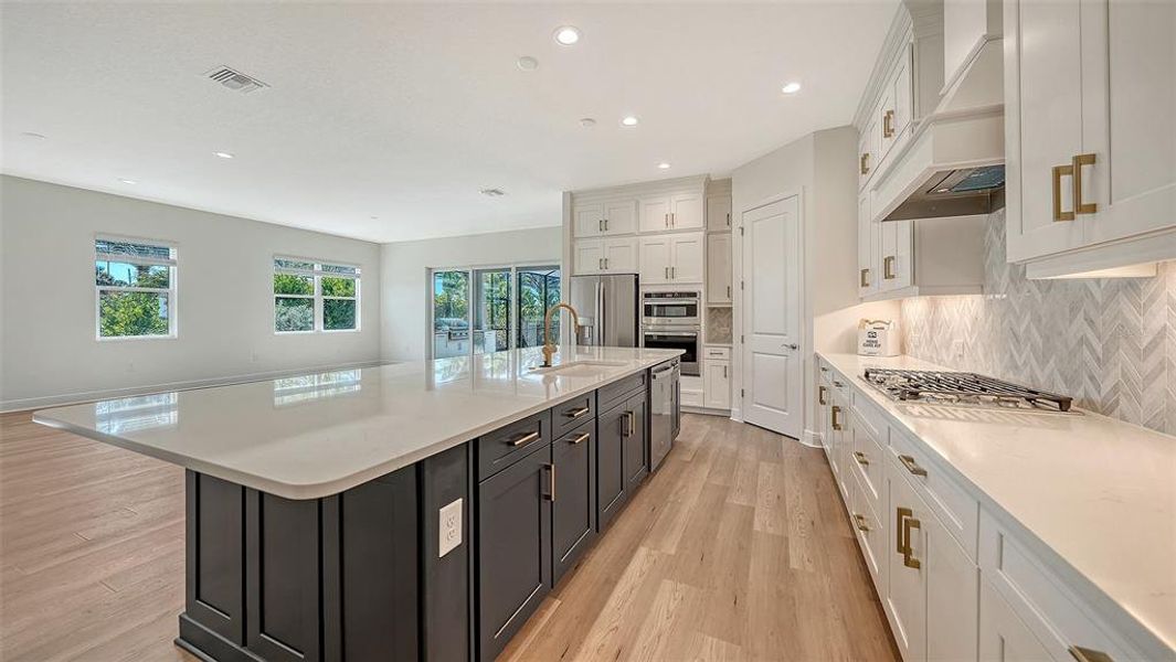 Furnished interior view inside a new home in , Venice (Image 10).