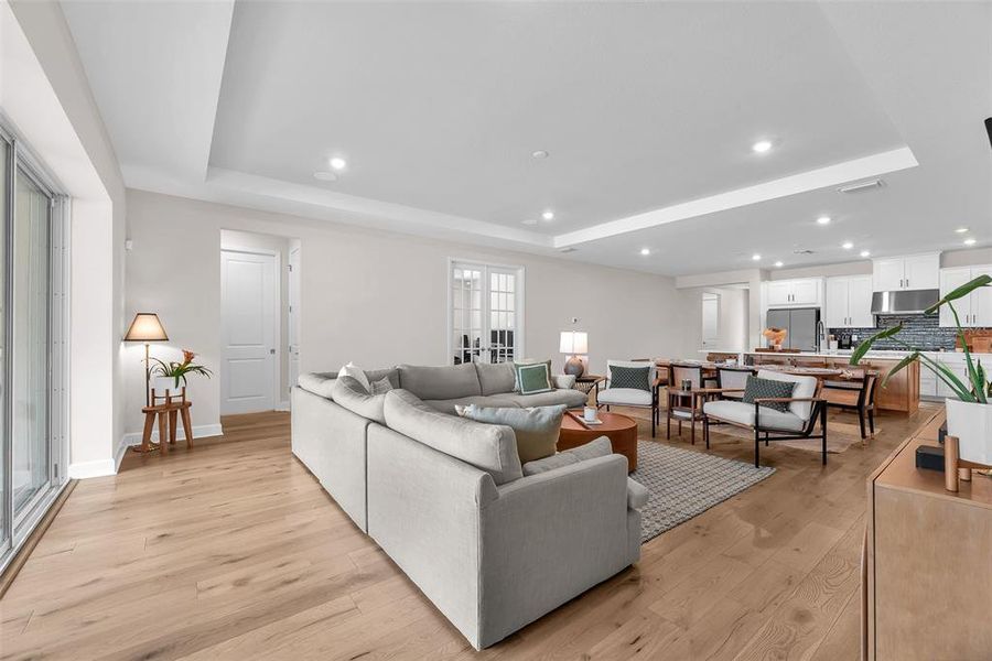 Furnished interior view inside a new home in , Wesley Chapel (Image 16).