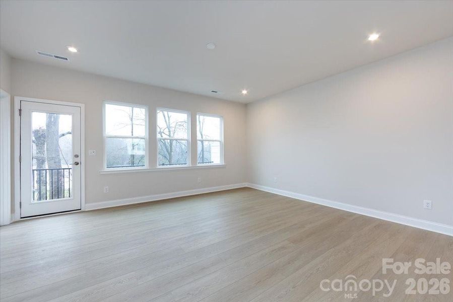 Living Room with Access to Outdoor Living