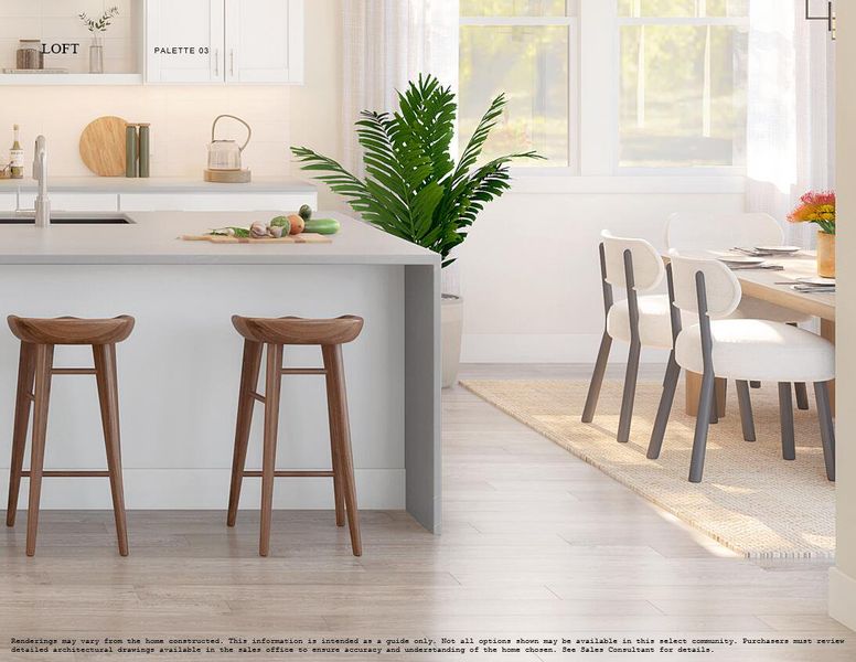 Furnished interior view inside a new home in Stono Village, Hollywood (Image 4).